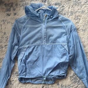 Outdoor Voices Light Blue Windbreaker